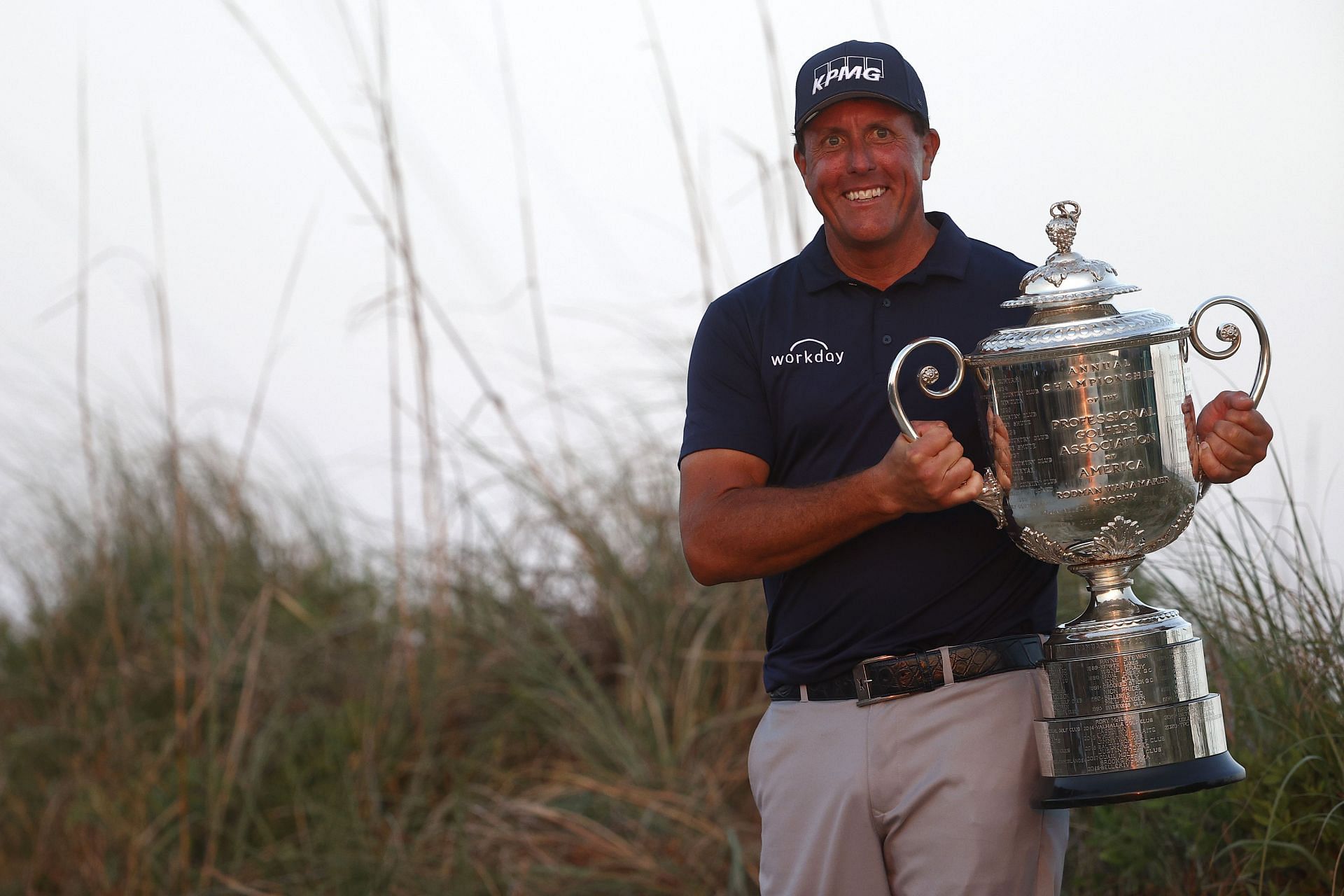 Phil Mickelson at the 2021 PGA Championship - Source: Getty